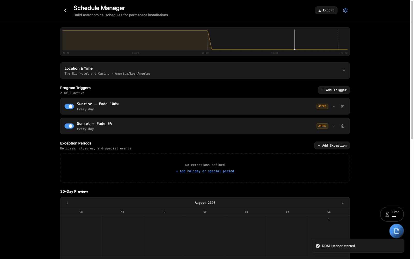 Schedule Manager